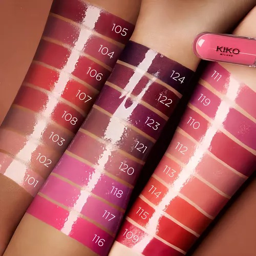 Lápiz Labial Líquido Doble Kiko Milano Unlimited Color Rojo Color Tono 126