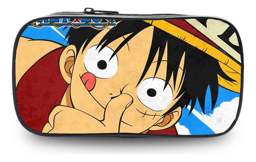 One Piece Anime Estuche Para Bolígrafos De Gran Capacidad Pa