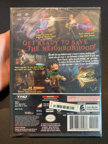 Monster House Nintendo Gamecube Nuevo (Usado)