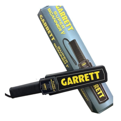 Detector De Metales Garrett 1165190  Super Scanner V