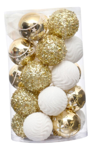 25 Bolas De Navidad Decorativas Para Colgar En La Pared,