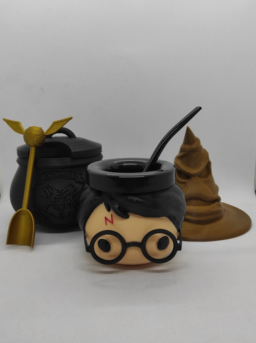 Set Mate Harry Potter + Azucarera Y Yerbera