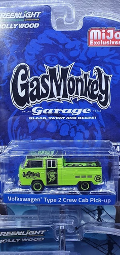 Volkswagen Type 2 Crew Cab Pick-up Gas Monkey Garage Mijo