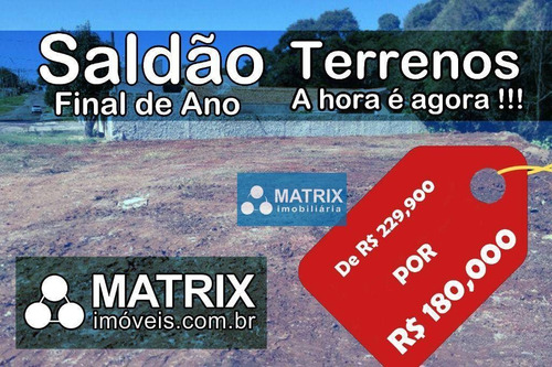 Imagem 1 de 10 de Terreno À Venda, 335 M² Por R$ 180.000,00 - Guarani - Colombo/pr - Te1122