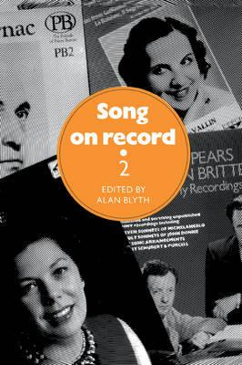 Libro Song On Record: Volume 2 - Alan Blyth