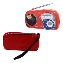 Comprar Rádio Reprodutor De Som Am\u002Ffm\u002Ftv Relógio E Alça Viagem