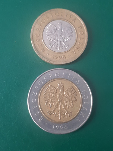 Polonia 1995 2 Y 5 Szlot Bimetalica 
