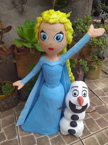 Piñata Frozzen Elsa Olaf Ana
