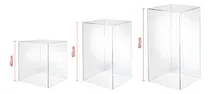 Comprar Kit 3 Mesas Cubos 100% Transparente Decoração De Festas