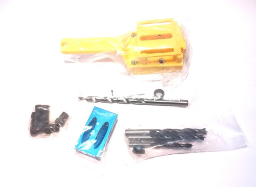 Kit Perforaciones Oblicuas, Mas Guía Tarugos, Carpintería