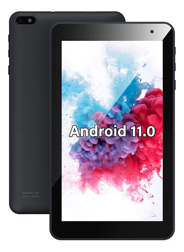 Tablet De 7  Android 11 Tab 32gb Negro Y 2gb De Memoria Ram