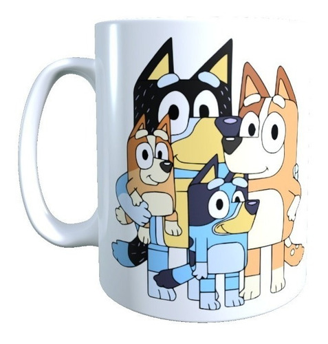 Taza Bluey Familia Infantil