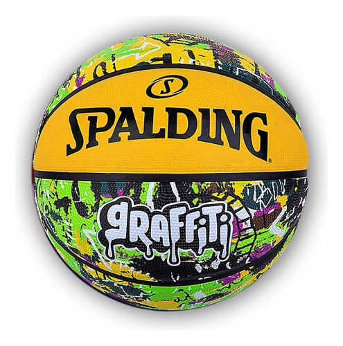 Pelota Spalding Grafitti Greenyellow