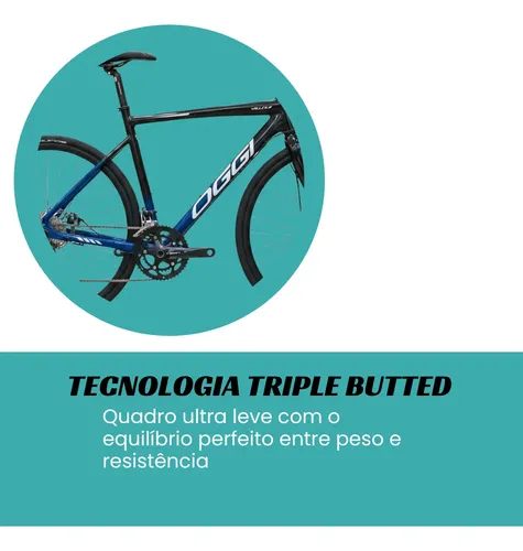 Bicicleta Oggi Velloce Claris 16v Speed Preto/azul 2026 | MercadoLivre
