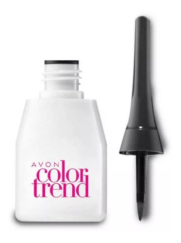 2 X Avon Maquiagem Color Trend Delineador Líquido Preto