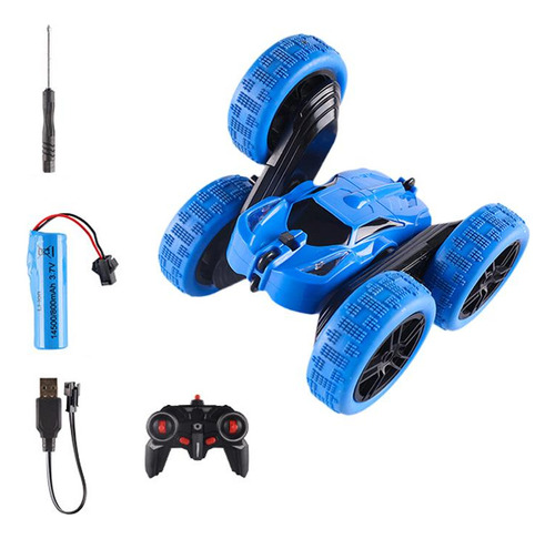 Coche De Acrobacias Rc De Juguete Con Control Remoto En Las