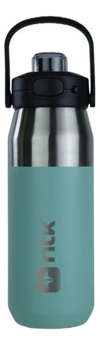 Garrafa Térmica Isomax 750ml Aço Inox Ntk Azul-turquesa