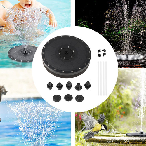 Decoración Con Bomba De Agua Solar Fácil De Instalar Para