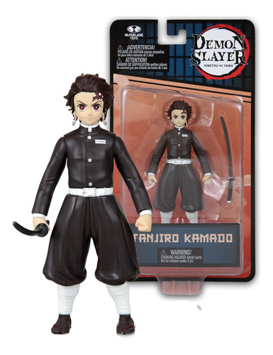 Figura Muñeco Demon Slayer Tanjiro Kamado 12cm Mcfarlane 