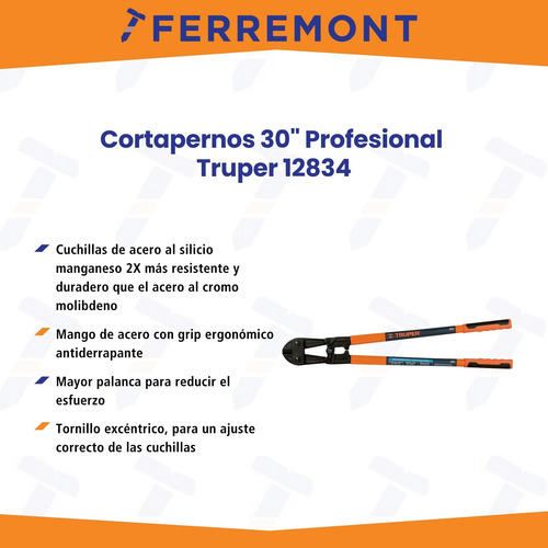 Cortapernos 30 Profesional Truper 12834