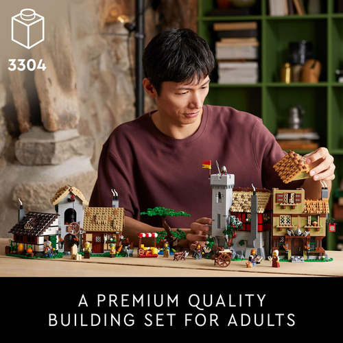 Set De Construcción Lego Icons Medieval Town Square 10332
