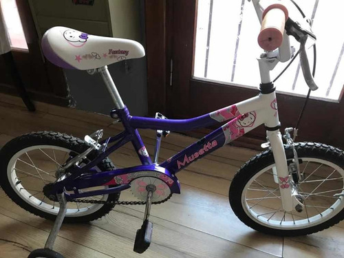 Bicicleta Musetta Rodado 16 Sin Uso