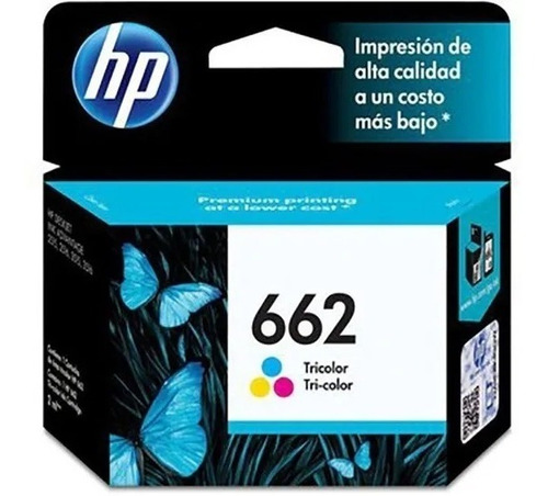 Cartucho Hp 662 Tricolor Original