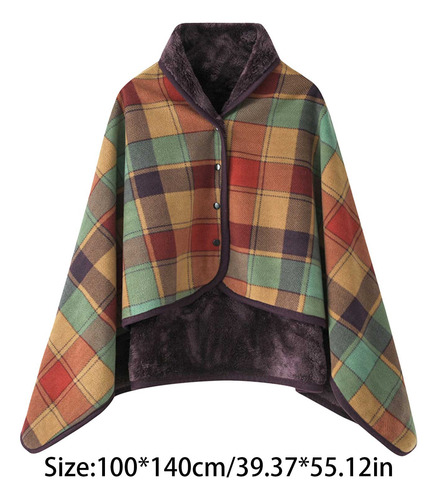 Cobertor Wrap Shawl, Capa Quente, Cama, Viagem, Acampamento,