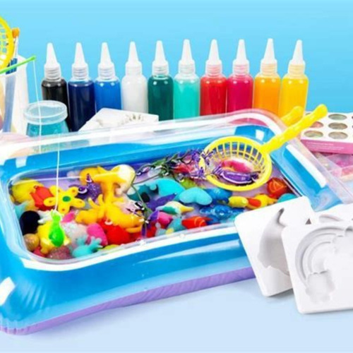 Kit Infantil De Elfo De Agua 20 3d Piezas Para Jugar Didacti