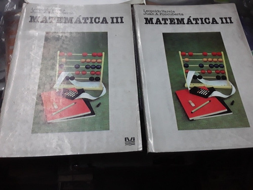 Matematica 3 Leopoldo Varela Lote X 2 Editorial Magisterio 