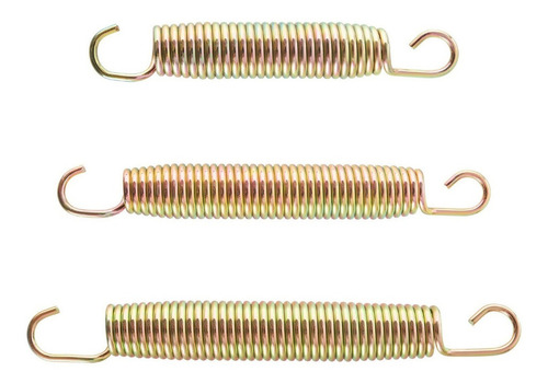 Resortes 14cm Zincados X10 Cama Elastica Reforzados