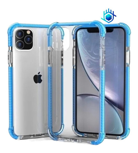 Funda Protector iPhone Rigido Uso Rudo Acrigel 360 Anticaida