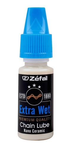 Lubricante Extra Wet Premium P/cadena Zefal Bicicleta 10 Ml