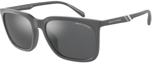 Lente De Sol Armani Exchange Ax4117 Matte Gray