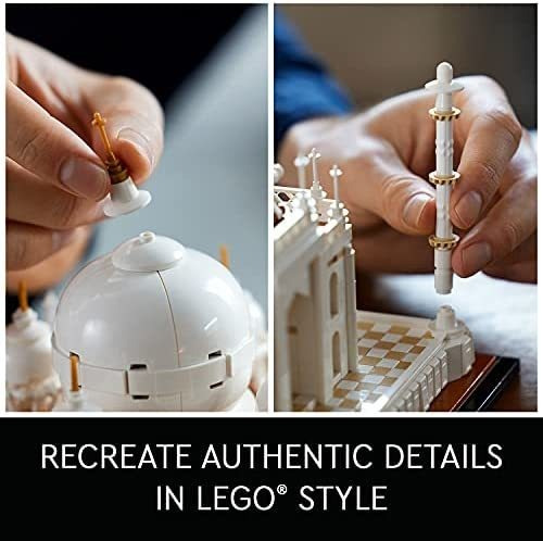Conjunto De Construcción Del Taj Mahal De Lego Architecture,
