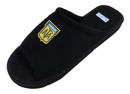 Pantuflas Chinelas Abiertas Hombre Varon Argentina Escudo