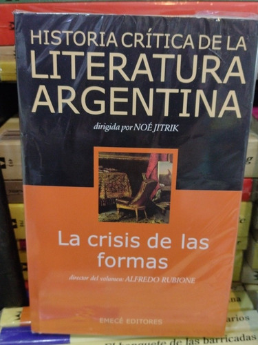 Historia Crítica De La Literatura Argentina Jitrik Emece