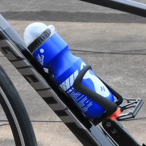 Portabidones de agua para bicicleta, 2 unidades de soporte ajustable para  bicicleta de carretera y montaña, color azul