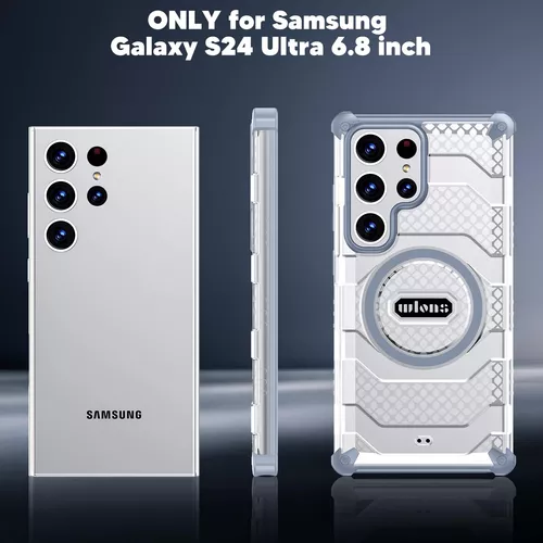 Funda Samsung Galaxy S24 Ultra Grado Militar C/magsafe Gris