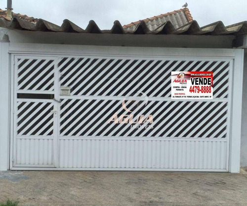 Imagem 1 de 11 de Casa Com 2 Dormitórios À Venda, 80 M² Por R$ 392.000,00 - Parque Novo Oratório - Santo André/sp - Ca0850