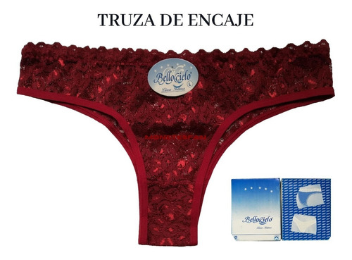 Truzas Ropa Interior Damas Calzon Encaje