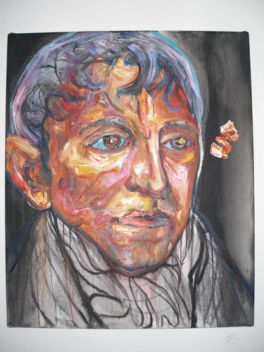 Retrato Manuel Belgrano. La Rocca. Arte Microconceptual.