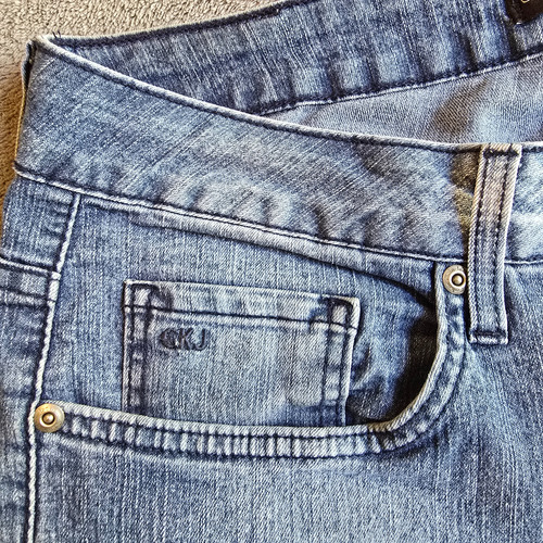 Calça Jeans Calvin Klein 38 40 Slim Perfeito Estado - Zero (Usado)