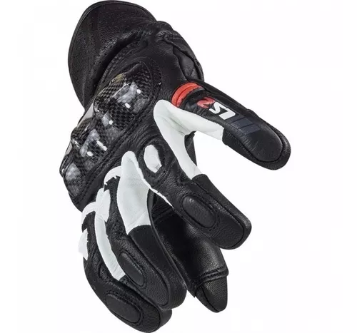 Guante para moto LS2 SPARK NEGRO - Direli Motos