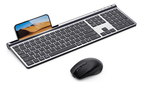 Teclado Samsers, Plateado/bluetooth/delgado