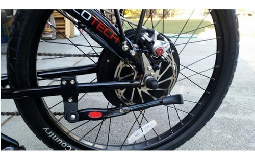 Imagen 6 de 6 de Pata En Aluminio Soporte Ajustable Para Bicicleta