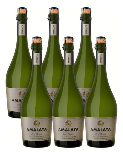 Champagne Amalaya Brut Nature 750 Ml X6 - Pérez Tienda