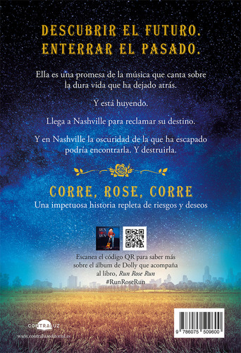 Corre, Rose, Corre, De Parton Patterson. Contraluz Editorial, Tapa Blanda, Edición 1 En Español