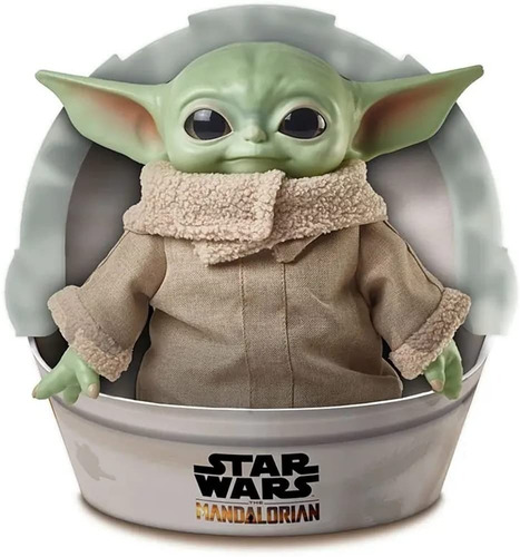 Peluche Baby Yoda Grogu Star Wars The Mandalorian 28cm