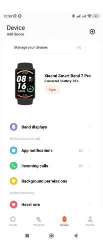 Pulsera Xiaomi Mi Smart Band 7 Pro Con GPS , Spo2 - M2141B1